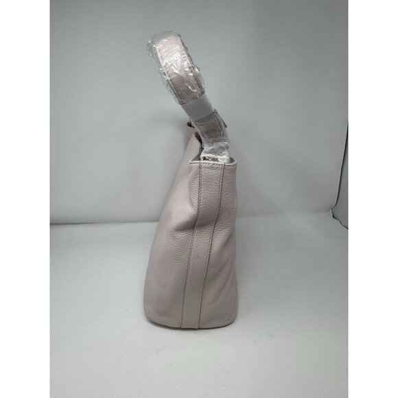 Isaac Mizrahi Live! Bridgehampton Leather Bucket Bag Purse Pink - Picture 3 of 15